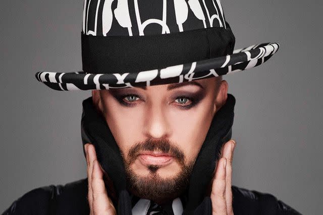 <p>Dean Stockings</p> Boy George pictured late last year