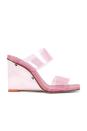 <p>Think pink in these fun <span>Steve Madden Isa Wedges</span> ($110). We love the clear heel and straps.</p>