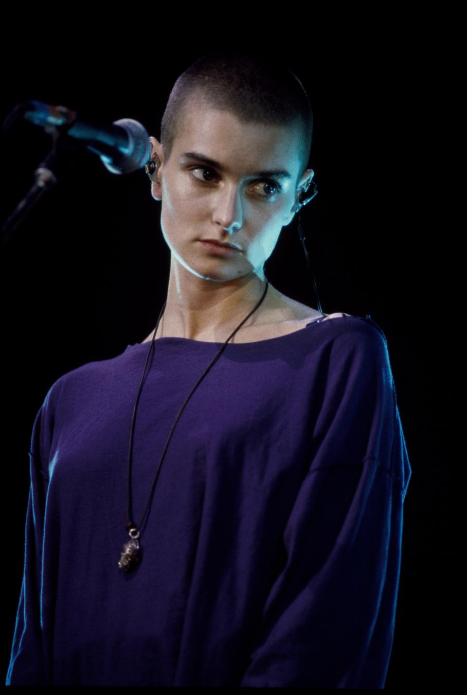 Sinead O&#39;Connor in 1990. (Photo: Michael Putland/Getty Images)