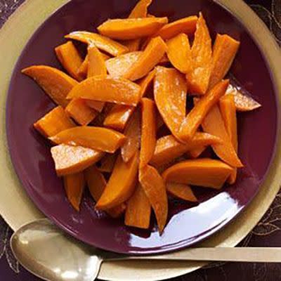 <p>Cayenne and cinnamon cut the sweetness of this dish in the most delicious way.</p><p><a href="https://www.womansday.com/food-recipes/food-drinks/recipes/a11051/sweet-n-spicy-sweet-potatoes-recipe-122490/" rel="nofollow noopener" target="_blank" data-ylk="slk:Get the recipe for Sweet 'n' Spicy Sweet Potatoes.;elm:context_link;itc:0;sec:content-canvas" class="link "><em>Get the recipe for Sweet 'n' Spicy Sweet Potatoes.</em></a></p>