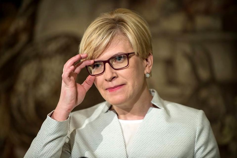 立陶宛總理席莫尼特（Ingrida Simonyte）22日宣布，將捐贈台灣2萬劑AZ疫苗。（資料照／TPG、達志影像）