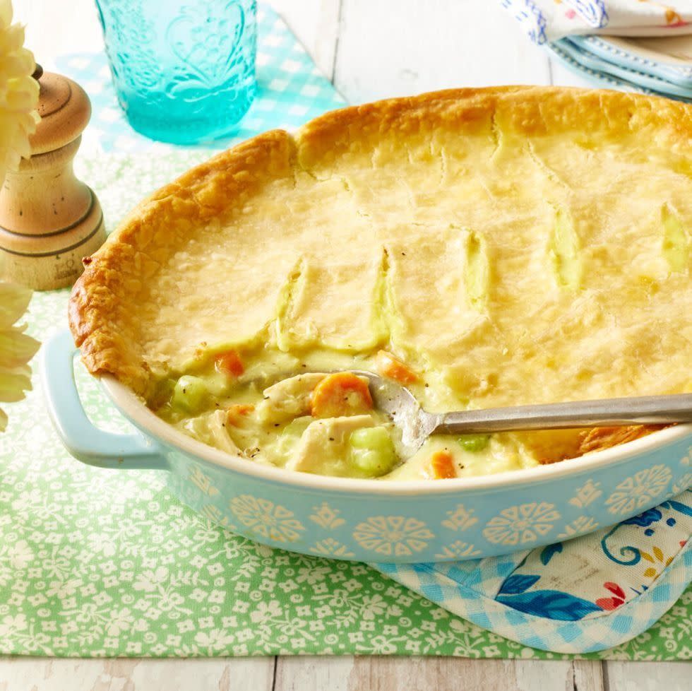 fall chicken pot pie