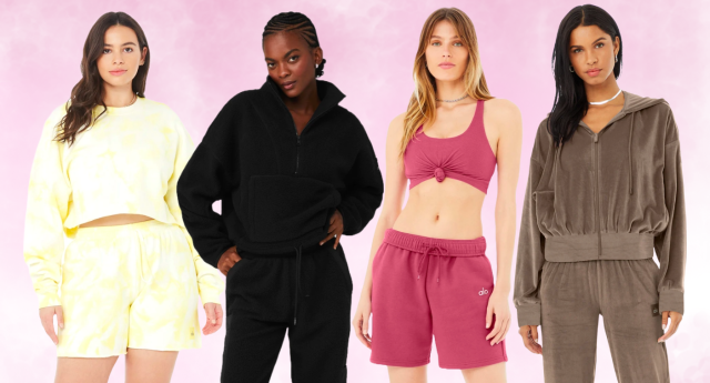 Alo Yoga Womens Tops,Sweatpants,Tanks,Leggings and Jackets Sale