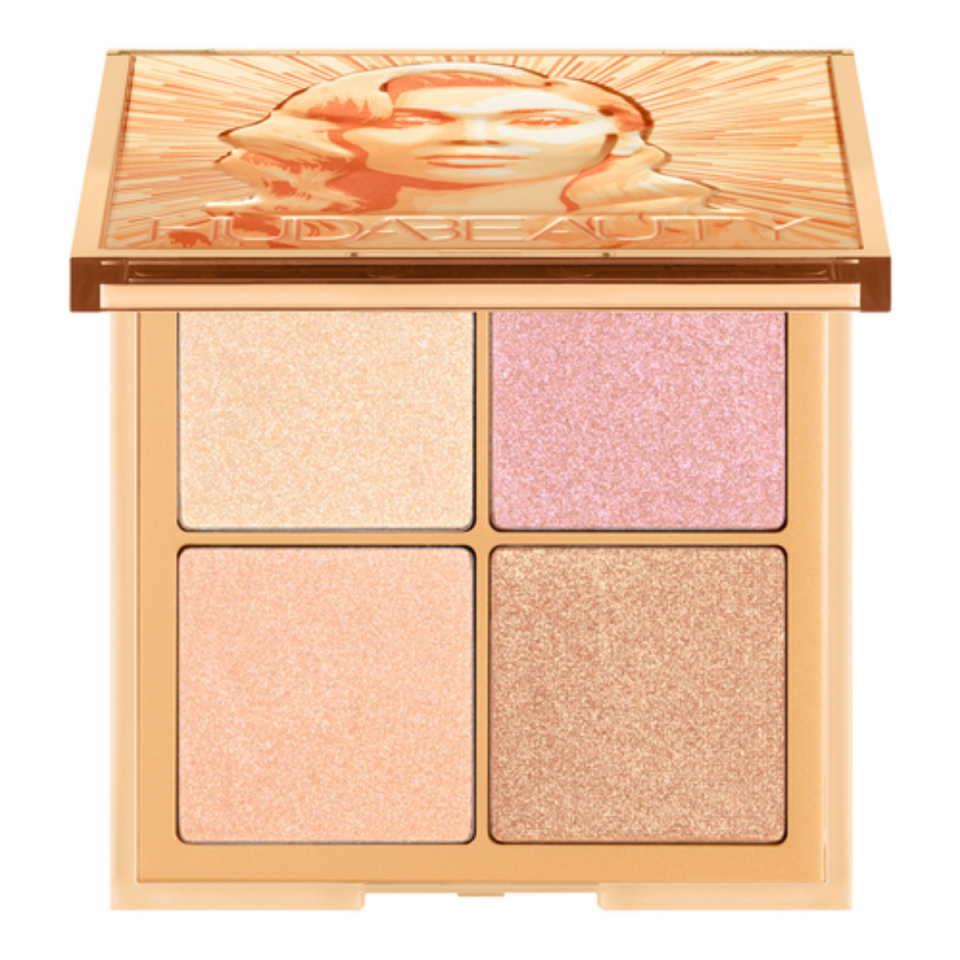 Huda Beauty Glow Obsessions Mini Face Palette from Sephora