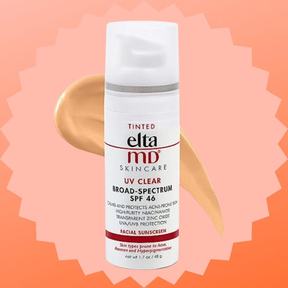 Another of Camp's picks, this mineral sunscreen is great for people who have breakout-prone skin. This is the tinted version, but you can also grab a clear one if you prefer a natural, clean slate. It doesn't clog pores or feel heavy and has a lovely soft finish that isn't too oily.You can buy the Elta MD UV Clear SPF 46 from Amazon for $43. 