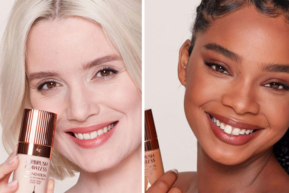 Dank verschiedener Gratis-Tools kannst du so einfach wie nie den guten Foundation-Ton treffen! (Bilder: Charlotte Tilbury)