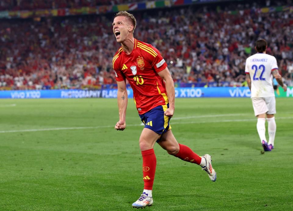 Dani Olmo has been one of the stars of Euro 2024 (Getty Images)