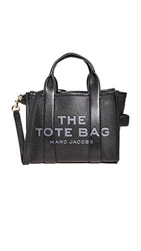 Marc Jacobs Women's The Leather Mini Tote Bag, Black, One Size