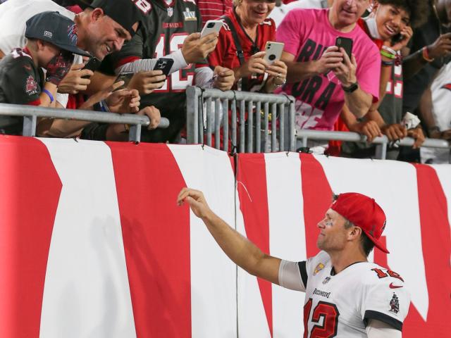 Tampa Bay Buccaneers fans celebrate historic win