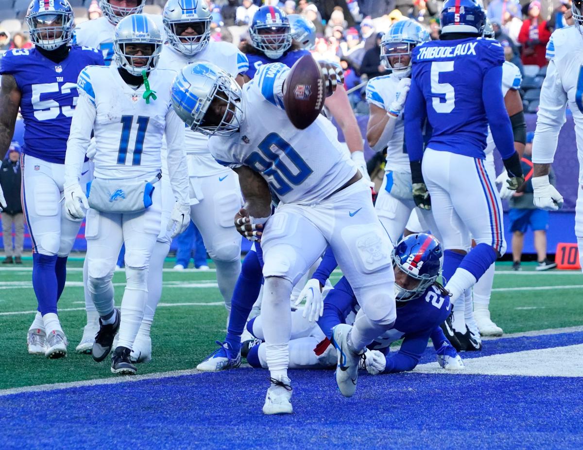 New York Giants drop home game to Detroit, 31-18