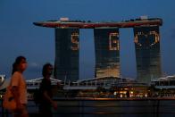 FILE PHOTO: Outbreak of the coronavirus disease (COVID-19) in Singapore