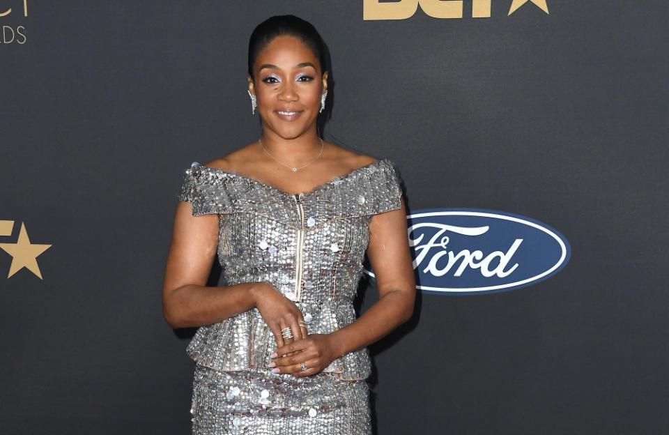 Tiffany Haddish has addressed the arrest credit:Bang Showbiz