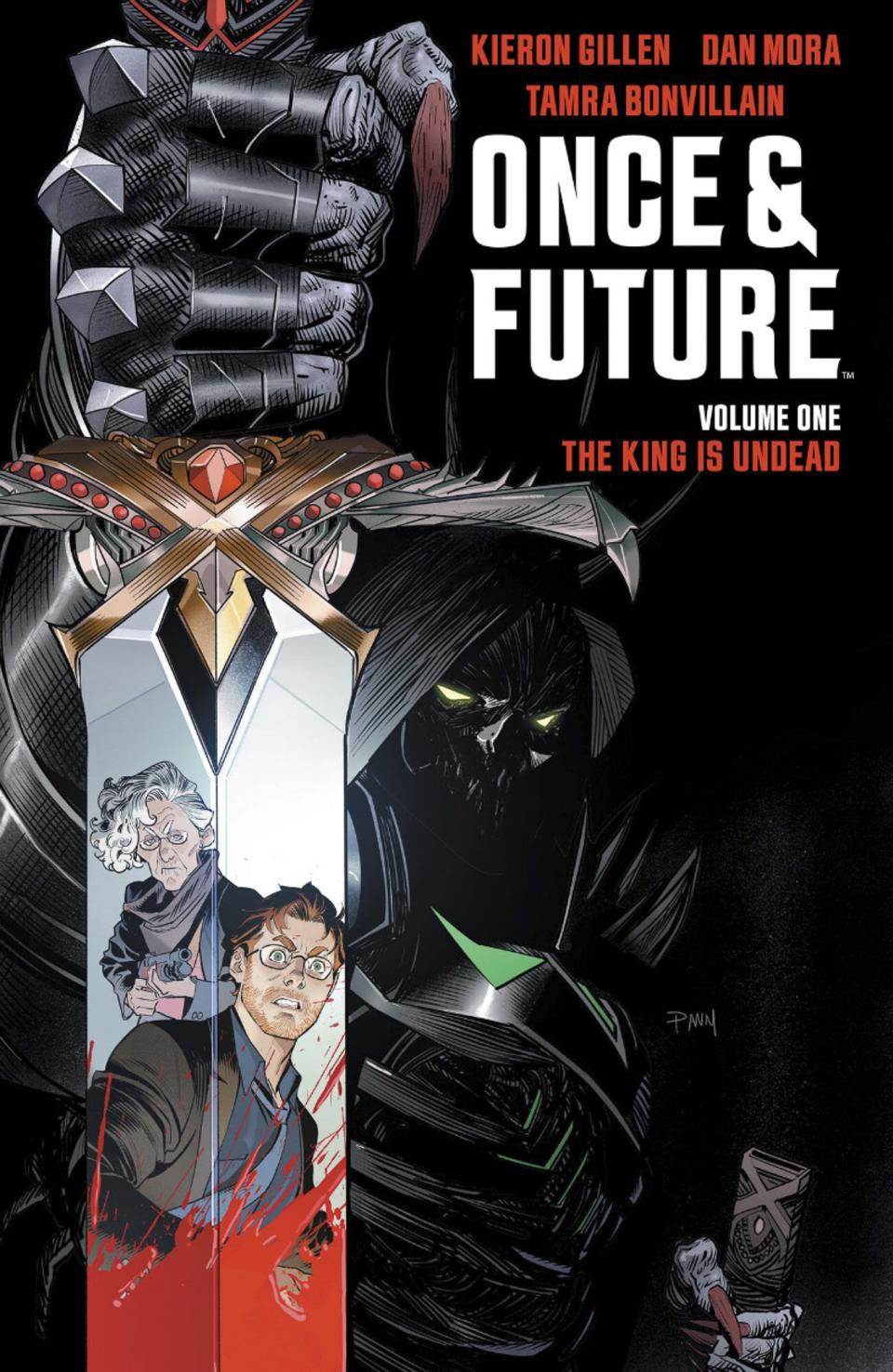 The cover to the first volume of 'Once &amp; Future'