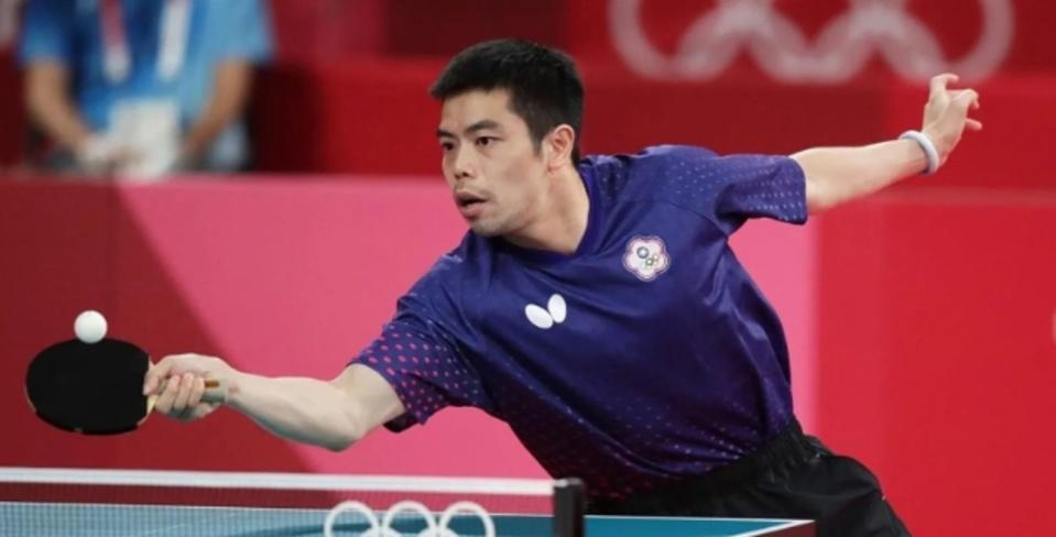42歲「桌球教父」莊智淵因新規則下，無緣連續6屆出戰奧運桌球單打，但仍可參加團體賽。（體育署提供）