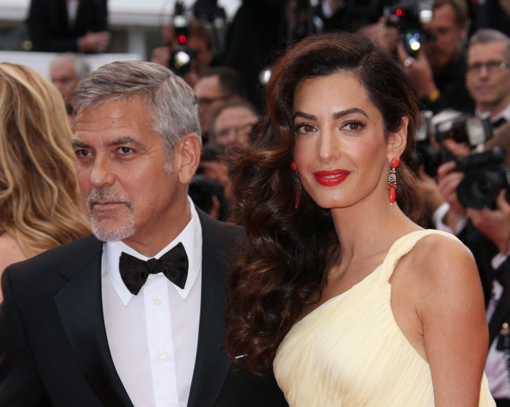 Amal previously rejected two of George’s baby names (soz George).<br>[Photo: Matt Baron/REX/Shutterstock]