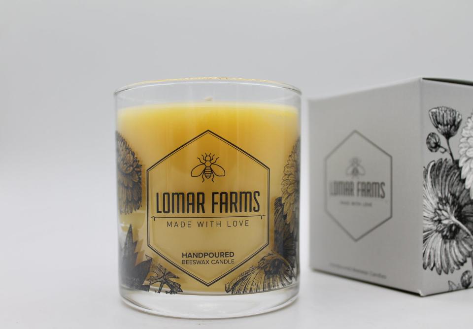 <p><a href="https://www.lomarfarms.com/collections/scented-candles/products/honeysuckle-jasmine-candle" rel="nofollow noopener" target="_blank" data-ylk="slk:Shop Now;elm:context_link;itc:0;sec:content-canvas" class="link ">Shop Now</a></p><p>Honeysuckle & Jasmine Candle</p><p>lomarfarms.com</p><p>$35.00</p>