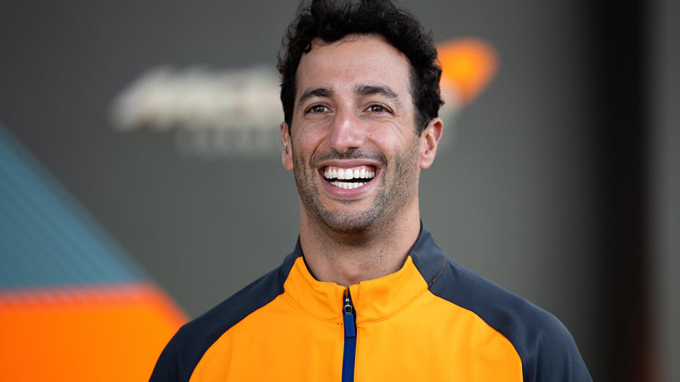 Daniel Ricciardo is excited to be back for the Australian GP, but expects McLaren still have catching up to do on the rivals. (Photo by Steven Markham/Icon Sportswire via Getty Images)