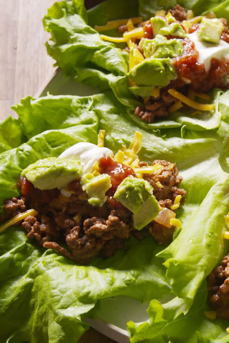 Taco Lettuce Cups