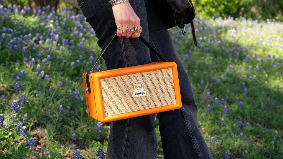 Orange Box Bluetooth speaker