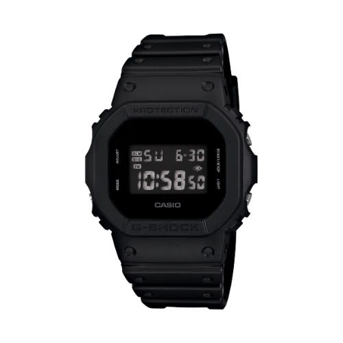 G-Shock Men's Digital Black Resin Strap Watch. (Photo: Macy's)