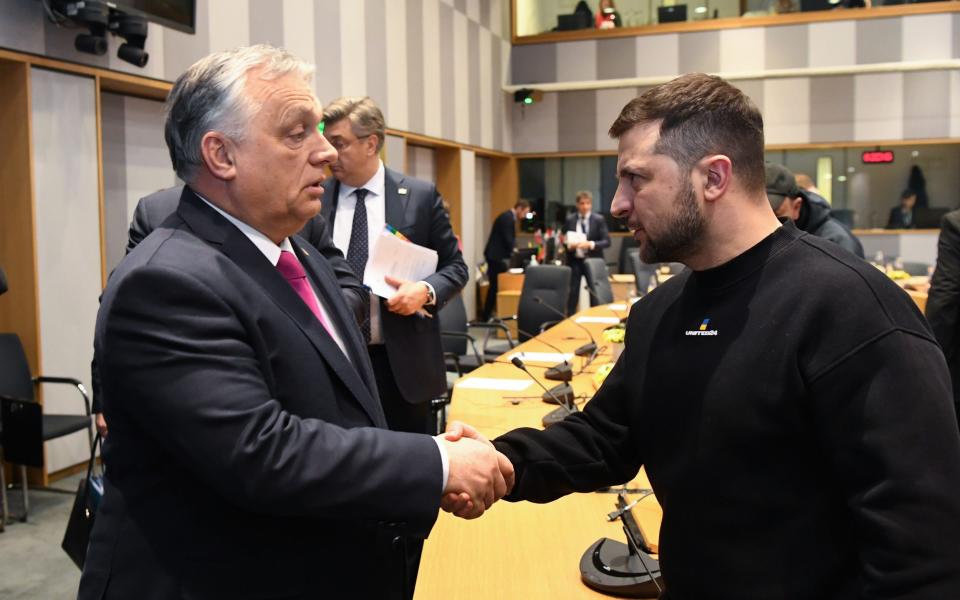 Viktor Orban und Wolodymyr Selenskyj