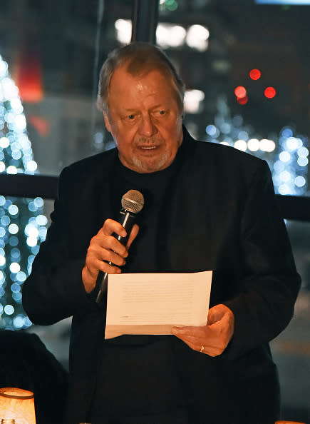 LONDON, ENGLAND – DECEMBER 02: David Soul attends the Vina Carmen Cigar Smoker Of The Year Awards 2019 founded by Boisdale at Boisdale of Canary Wharf on December 02, 2019 in London, England. (Photo by David M. Benett/Dave Benett/Getty Images)