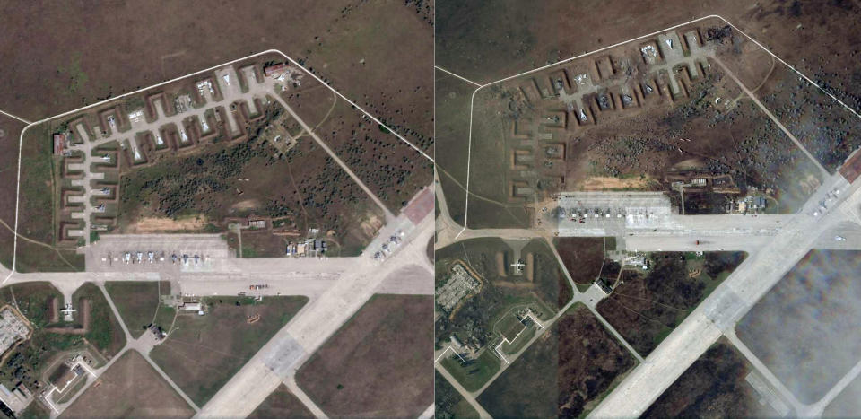 Image: Saki airbase (Planet Labs)