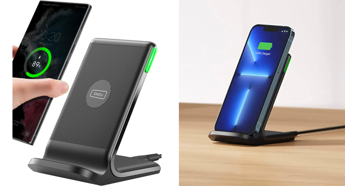 INIU INIU 3 in 1 Wireless Charger Station, 15W W…