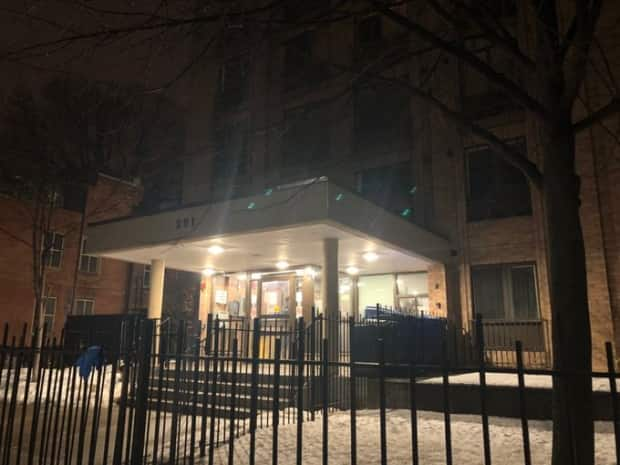 A homicide investigation is ongoing at 291 George St. where human remains were found and where 45-year-old Gedi Ali Gedi was fatally shot by police.  (Linda Ward/CBC - image credit)