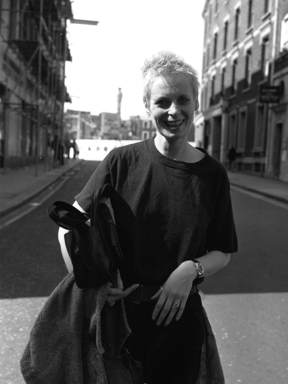 Punk disruptor: outside Bow Street Magistrate's Court in August 1977 (Getty)