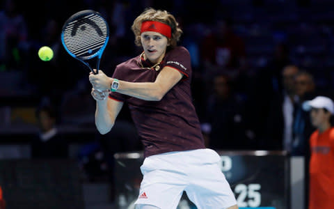 Alexander Zverev withdrew from the Next Gen Finals to concentrate on London - Credit: AP