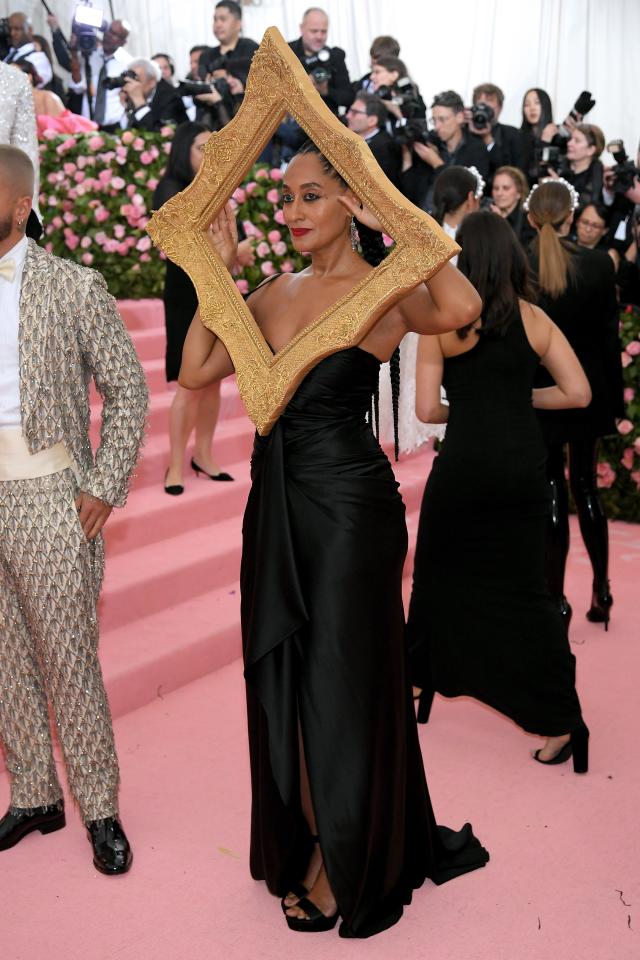 There's a Meaning Behind Tracee Ellis Ross's Met Gala Picture Frame