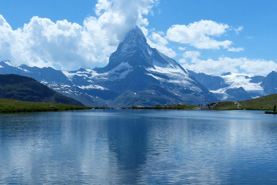 Switzerland's famed Matterhorn mountain.