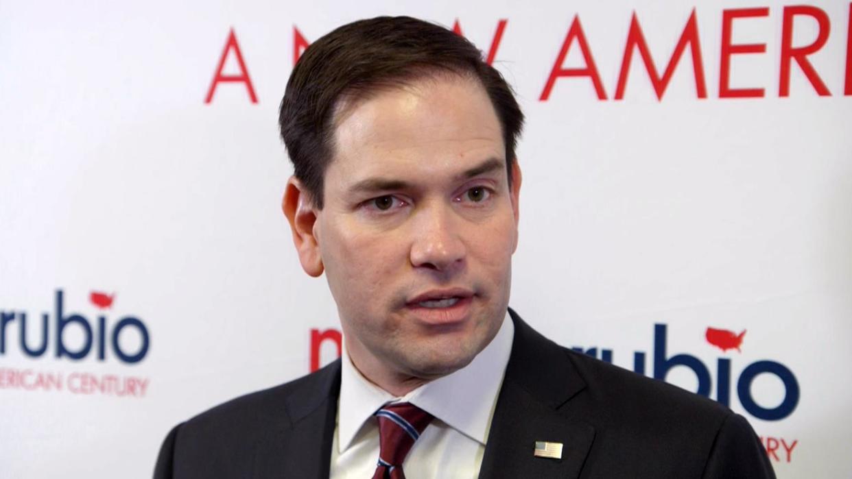 Rubio Slams Trump: 'He's Feeding Narrative of Anger'