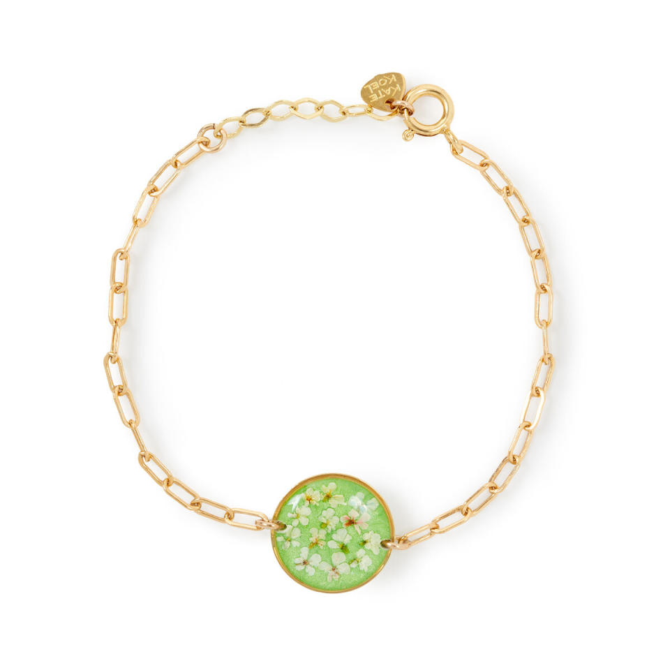 <p><a href="https://go.redirectingat.com?id=74968X1596630&url=https%3A%2F%2Fwww.uncommongoods.com%2Fproduct%2Fbirth-stone-color-floral-bracelet&sref=https%3A%2F%2Fwww.womansday.com%2Frelationships%2Fdating-marriage%2Fg40430171%2F10th-anniversary-gift-ideas%2F" rel="nofollow noopener" target="_blank" data-ylk="slk:Shop Now;elm:context_link;itc:0;sec:content-canvas" class="link ">Shop Now</a></p><p>Birth Stone Color Floral Bracelet </p><p>uncommongoods.com</p><p>$68.00</p><span class="copyright">Uncommon Goods </span>
