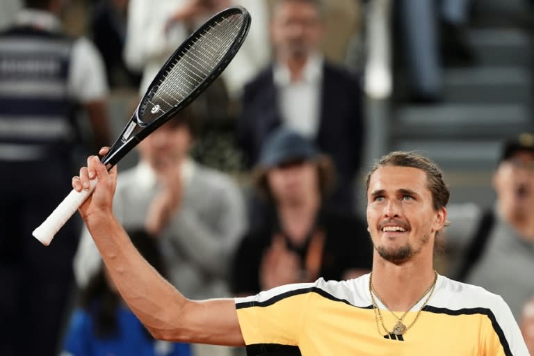 Alexander Zverev reached his maiden French Open final after three previous semi-final defeats (Dimitar DILKOFF)