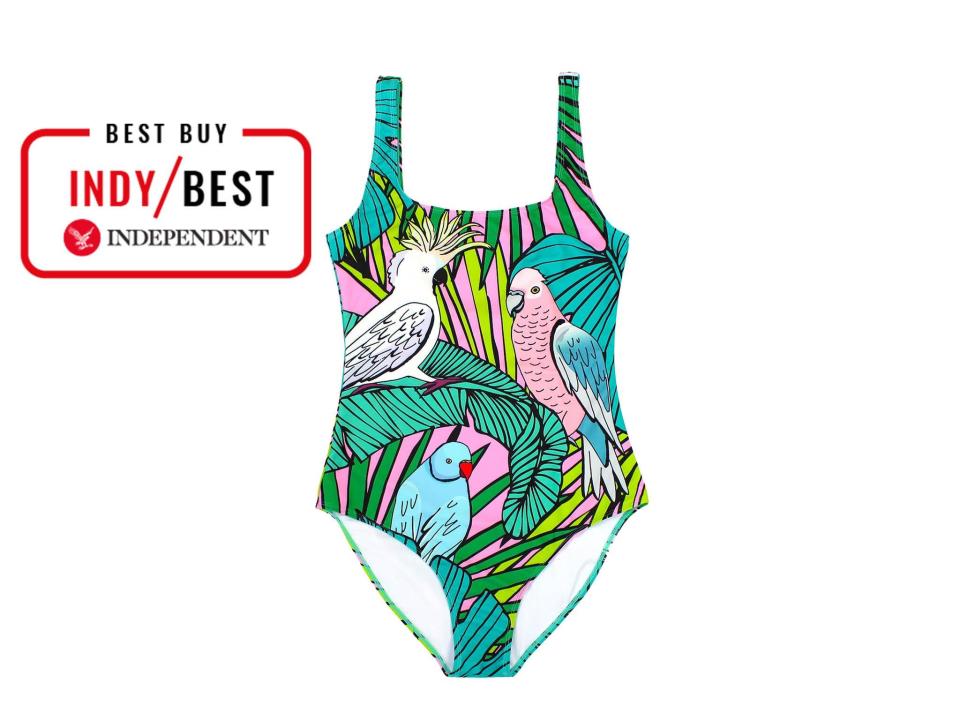 Take a dip in your local lido with this swimsuit made from plastic bottlesThe Independent