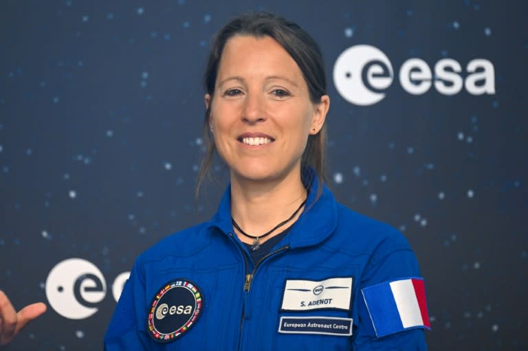 Die Französin Sophie Adenot wird als erste der fünf neuen europäischen Astronautinnen und Astronauten im Frühjahr 2026 zur Internationalen Raumstation (ISS) fliegen. (Ina FASSBENDER)