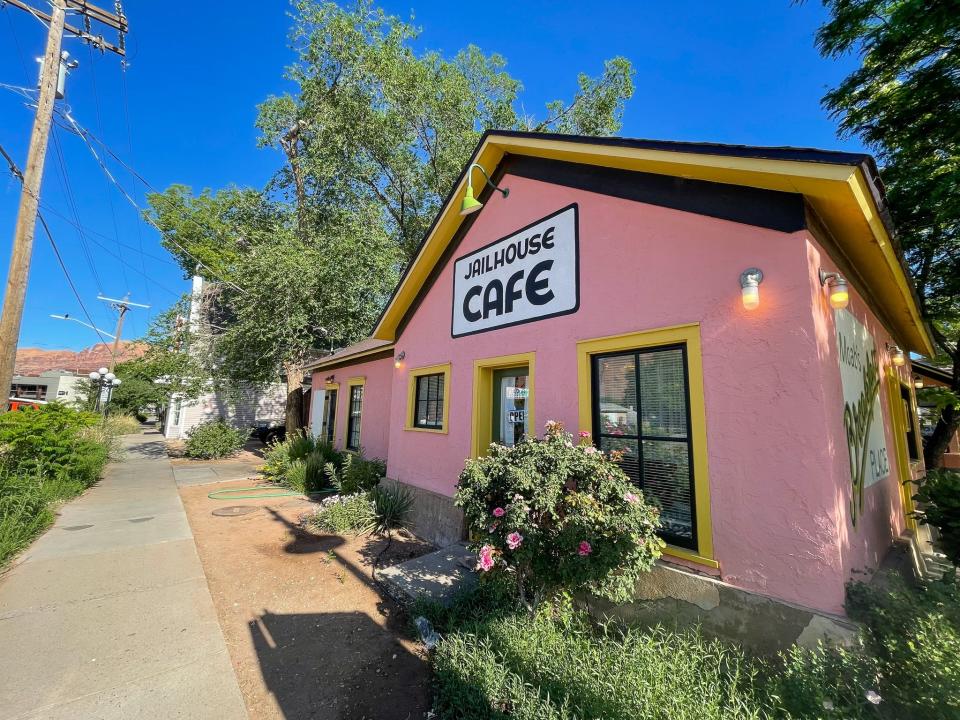 The Jailhouse Cafe in Moab, Utah.