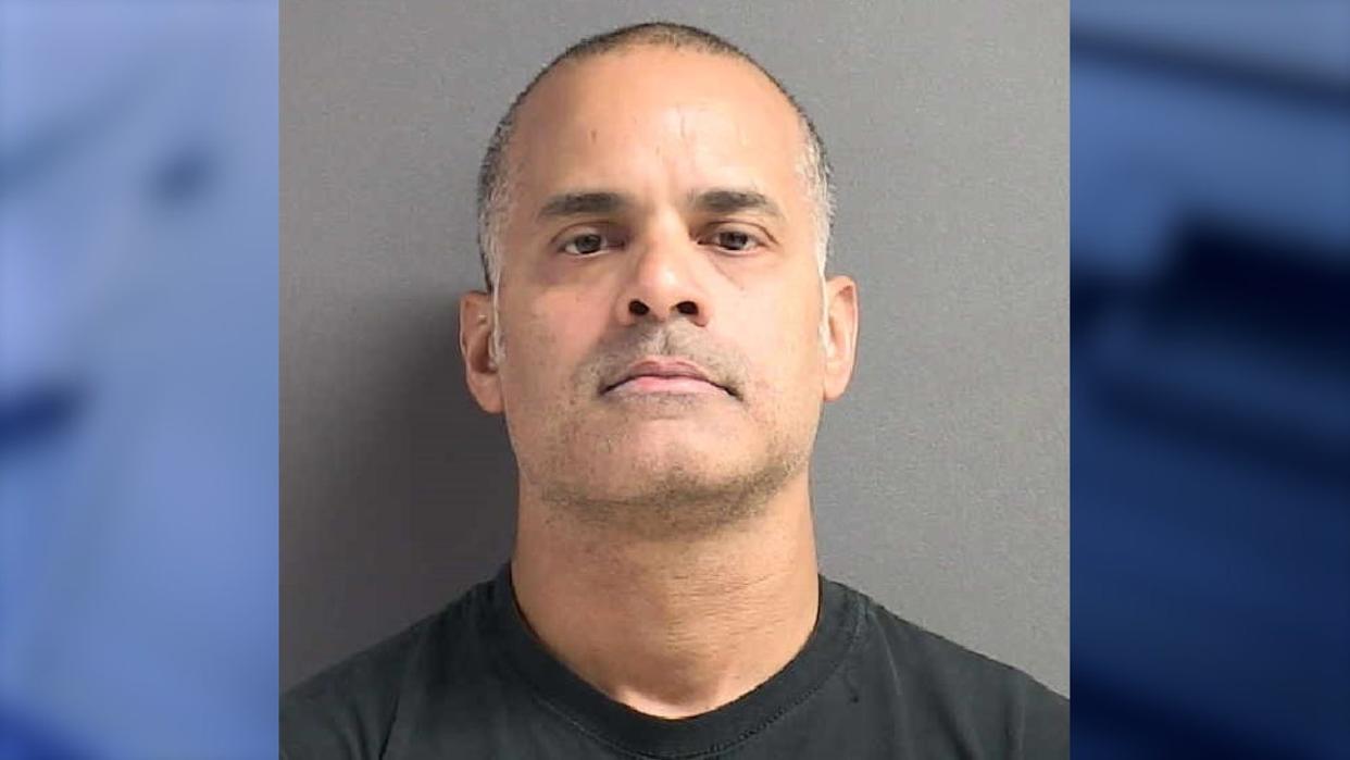 <div>Orange County Sheriff's Corporal Patricio Goris was arrested by the Volusia County Sheriff's Office on charges of misdemeanor battery. (Photo: Volusia County Branch Jail)</div>