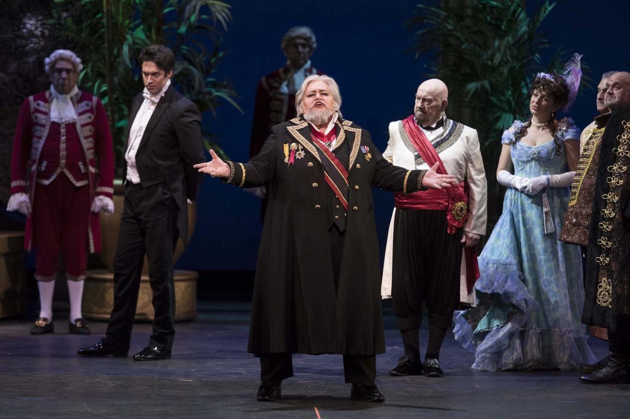 Count Orlofsky is shown in Palm Beach Opera's production of "Die Fledermaus" in 2019. First Coast Opera puts on "Die Fledermaus" on Dec. 31 and Jan. 1. Provided by Palm Beach Opera