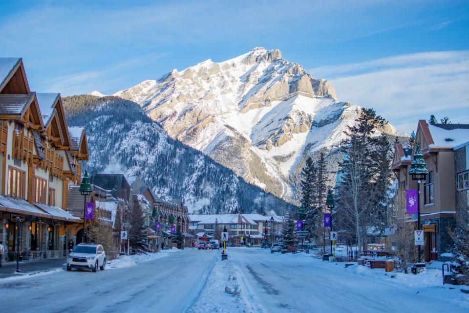 Sunshine Village is one of three ski resorts in the Banff National Park (Getty Images)