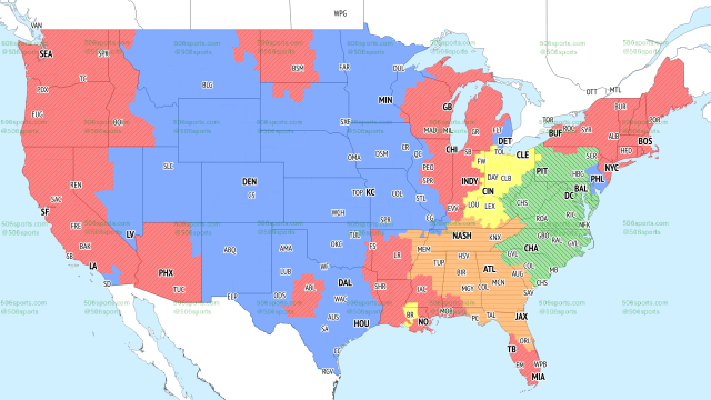 Broncos vs. Chiefs broadcast map: Will the game be on TV?