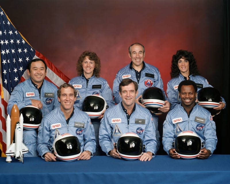 The Challenger crew