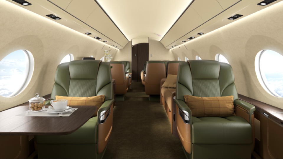 Robb Report writer Basem Wasef visits Gulfstream's new facility in Los Angeles to design a G700 flagship interior. 