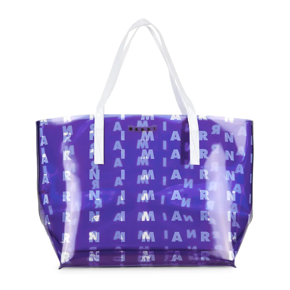 Marni Translucent Logo Tote