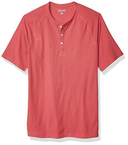 Slim-Fit Short-Sleeve Slub Henley T-Shirt