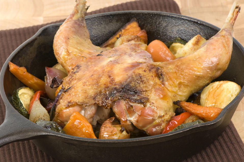 Pot Roast Pheasant