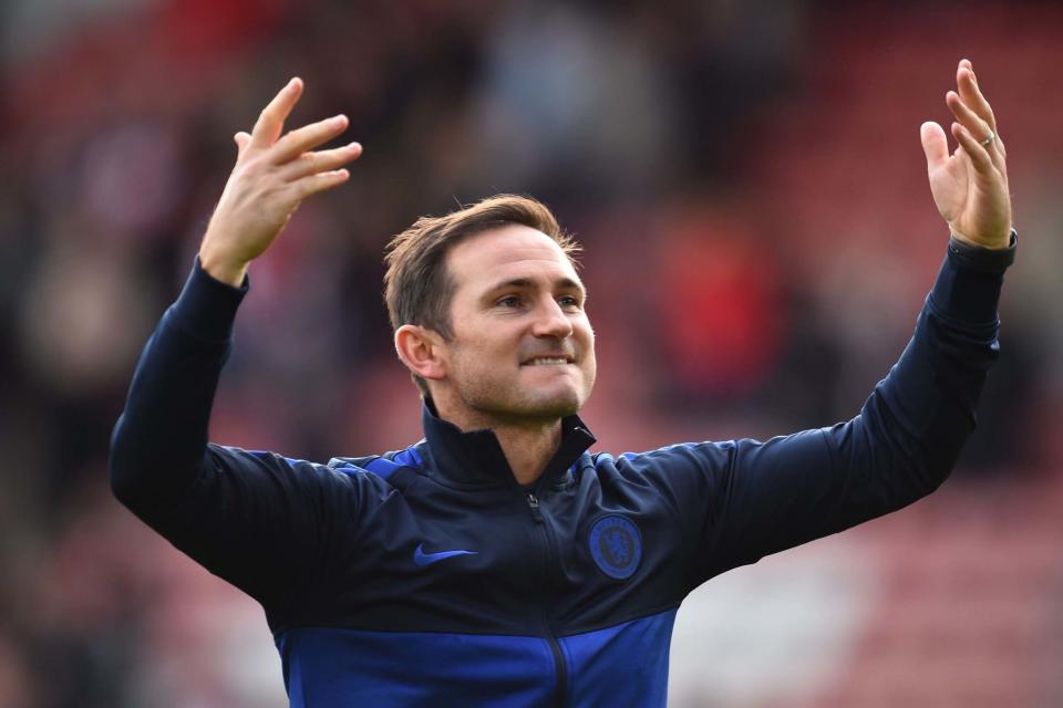 <p>Chelsea boss Lampard is building momentum</p> (AFP via Getty Images)