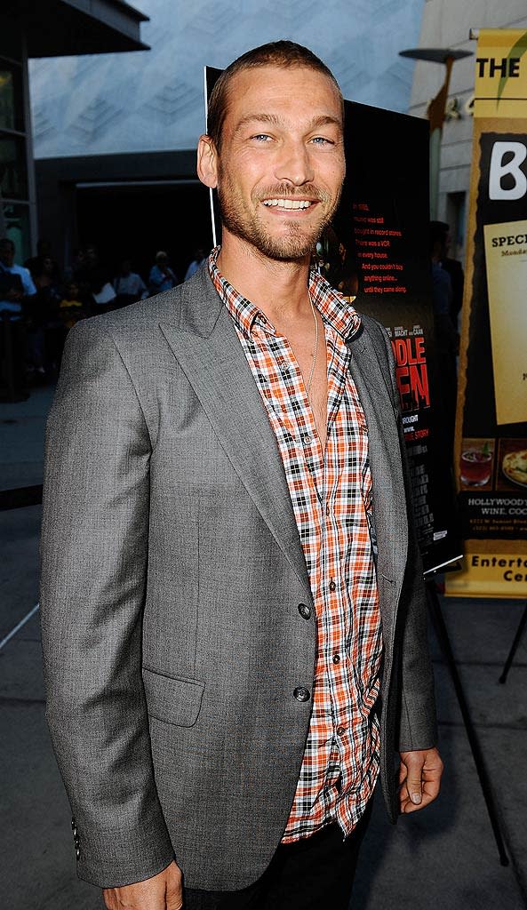 Andy Whitfield Middle Men Premiere